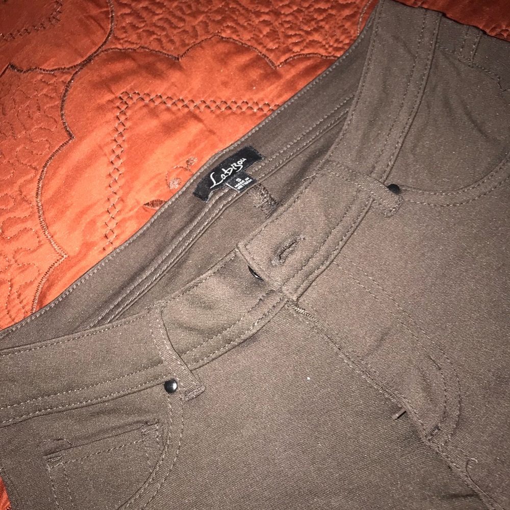 Brown jeggings